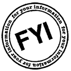 FYI symbol.