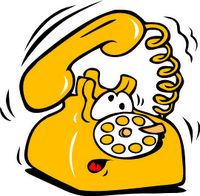 ringing phone.