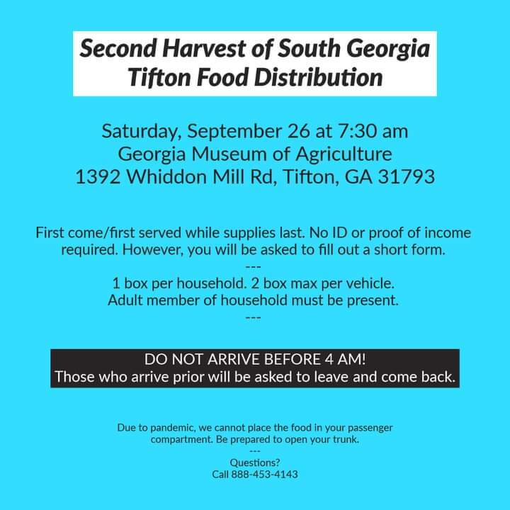 Second Harvest Food Distribution