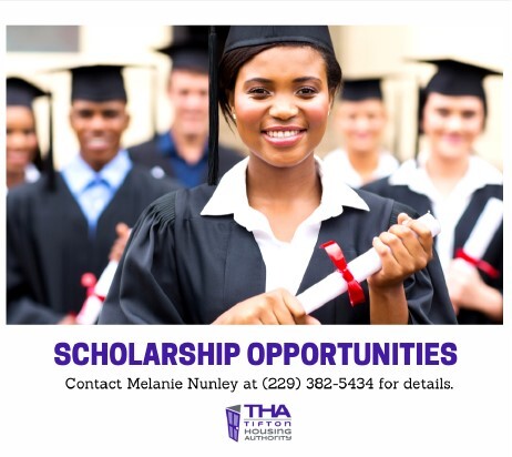 Scholarship Opportunities Contact Melanie Nunley at (229) 382-5434 for details