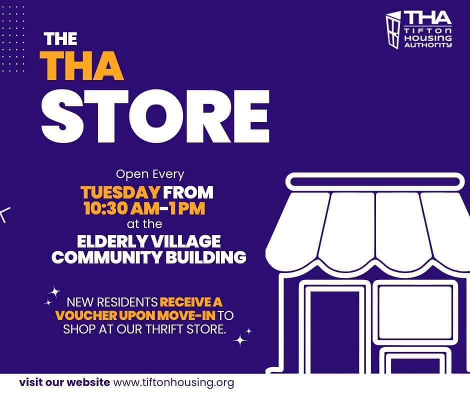 The THA Store Flyer, the information on this flyer is in the text above. 