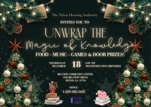 Magic of Knowledge Flyer. All information from this flyer is listed above.