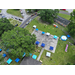  A zoomed out aerial view of the Fun Days.  